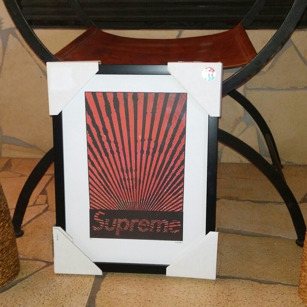 Supreme x Fairchild Paris Wall Art. 17/100. 